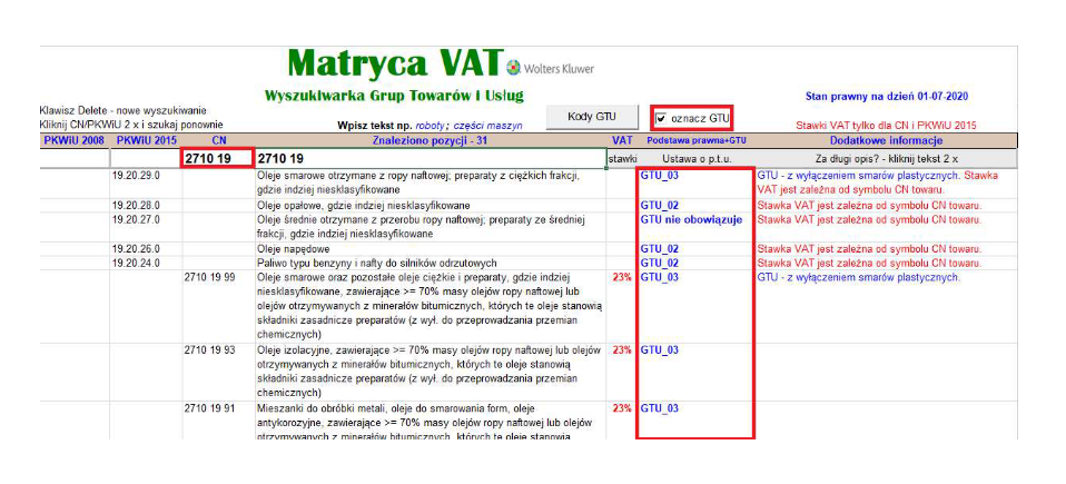 Matryca VAT